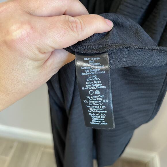 Delfi Collective Isadora Black Maxi Gown Formal Elegant Evening Dress M - Picture 5 of 11